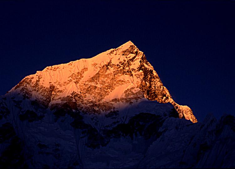 Foto: Nep�l-Nuptse in Sun-set