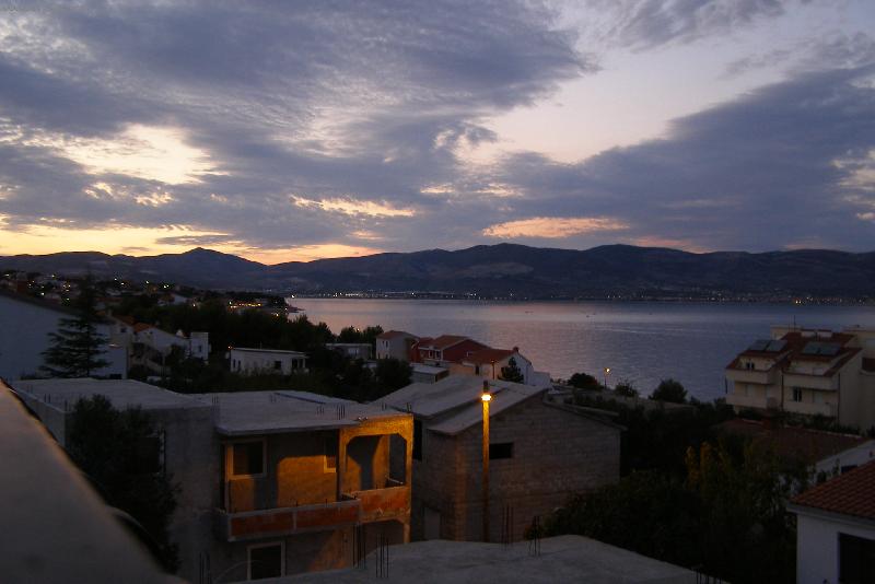 Foto: ve�ern� Trogir-z�pad slunka nad Trogirem