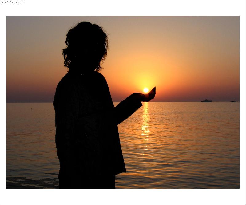 Foto: v�e na dosah-v�chod slunce v Egypt�