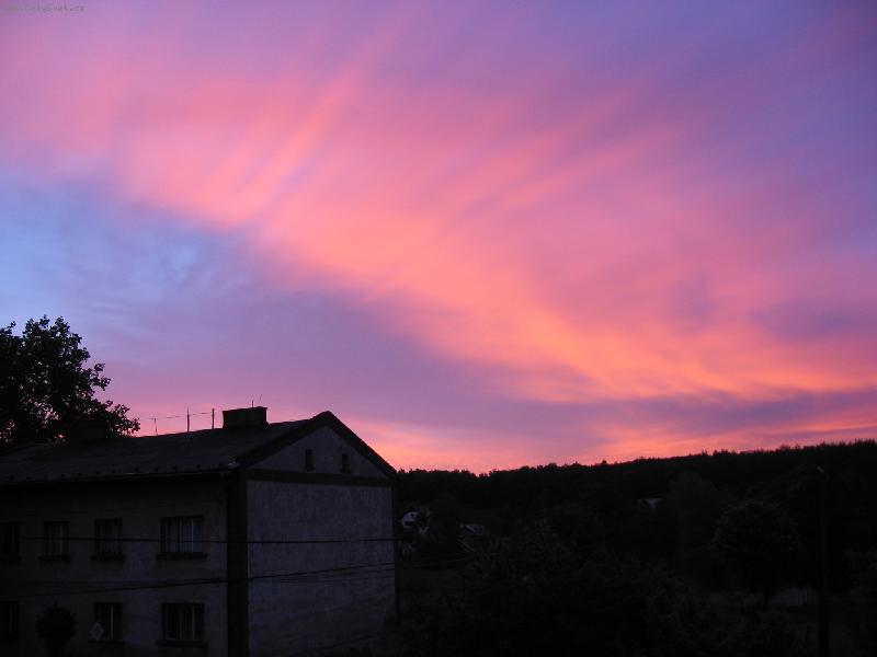 Foto: Obloha-v�chod slunce