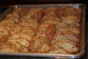 Recept online Pe�en� brambory s parmez�nem